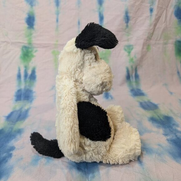 Jellycat Black and White Bashfull Puppy Medium - Picture 5 of 5